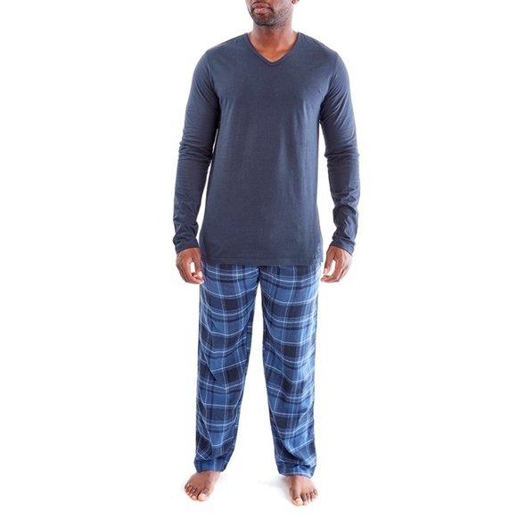Buffalo David Bitton Men's Pajama Set Small or Medium Navy New w Box MSRP$46 - Picture 3 of 5